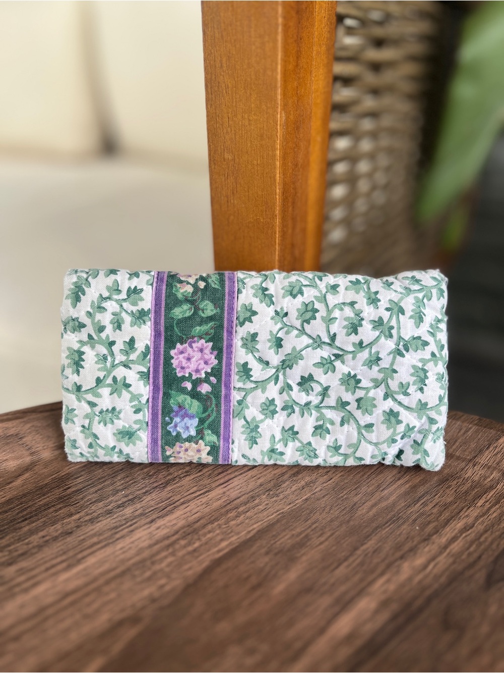Vera Bradley Lilac Time Eyeglasses Case
